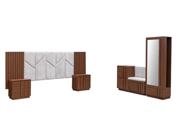 Imagen de Recamara Mafer king size tzalam