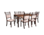 Imagen de Antecomedor tubular Andre 6 Sillas cobre