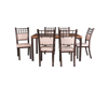 Imagen de Antecomedor tubular Andre 6 Sillas cobre