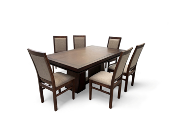 Imagen de Antecomedor Mael 6 Sillas tabaco