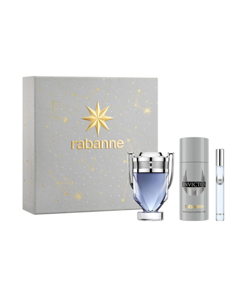 Imagen de Set Locion Caballero Paco Rabanne Invictus Edt 3pzas