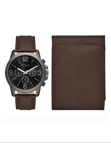 Imagen de Reloj Caballero Folio Fmdfl6085 Cafe