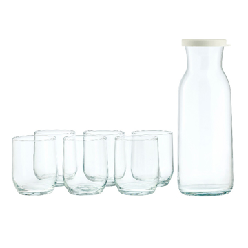 Imagen de Juego de Garrafa y Vasos 7 pza LAV Fonte 5047 Vittori