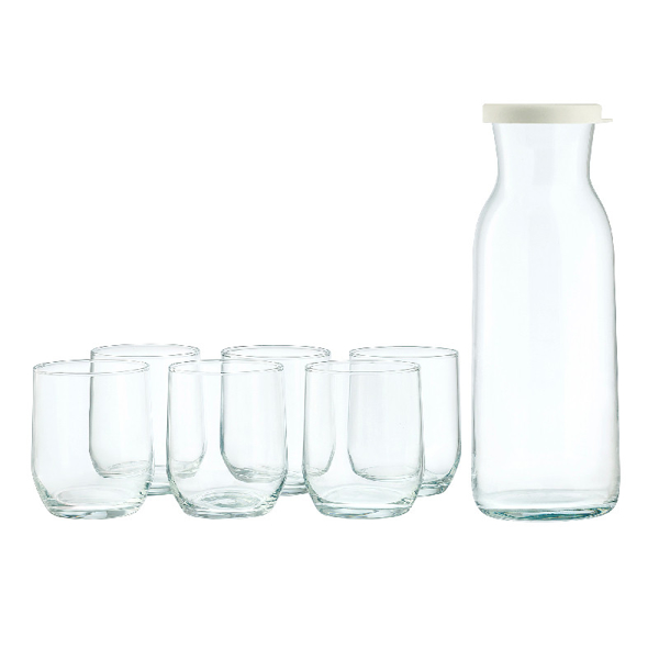 Imagen de Juego de Garrafa y Vasos 7 pza LAV Fonte 5047 Vittori