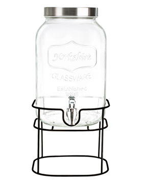 Imagen de Dispensador de Cristal 5.1Lt  con base Yorkshire 2807 Vittori