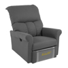 Imagen de Reclinable Electrico Ficus - Srbex 250 gris V/E.
