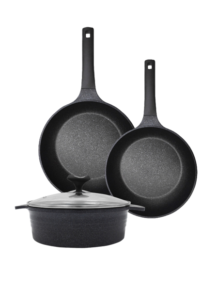 Imagen de Set de Sartenes Black Pepper 4pza SJM031-01